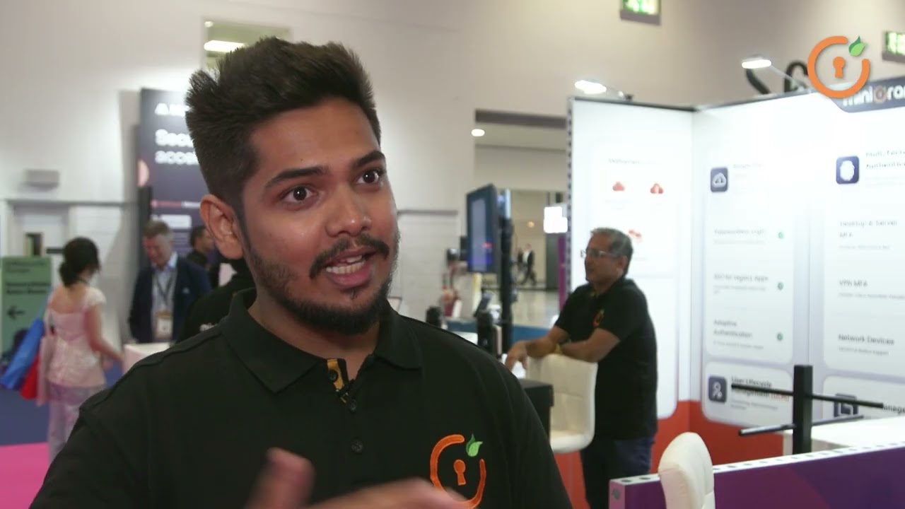 Mini Orange Trade Show Video Package at Infosecurity Europe 2025