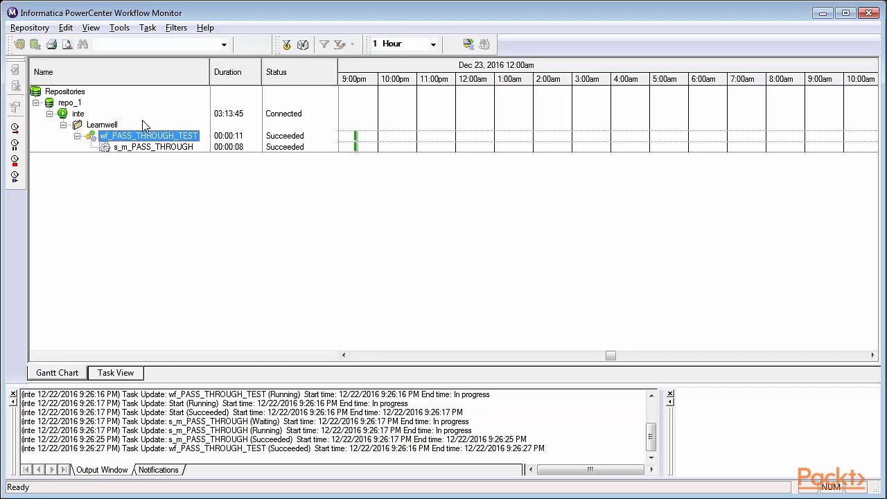 Getting Started with Informatica : The Workflow Monitor | packtpub.com