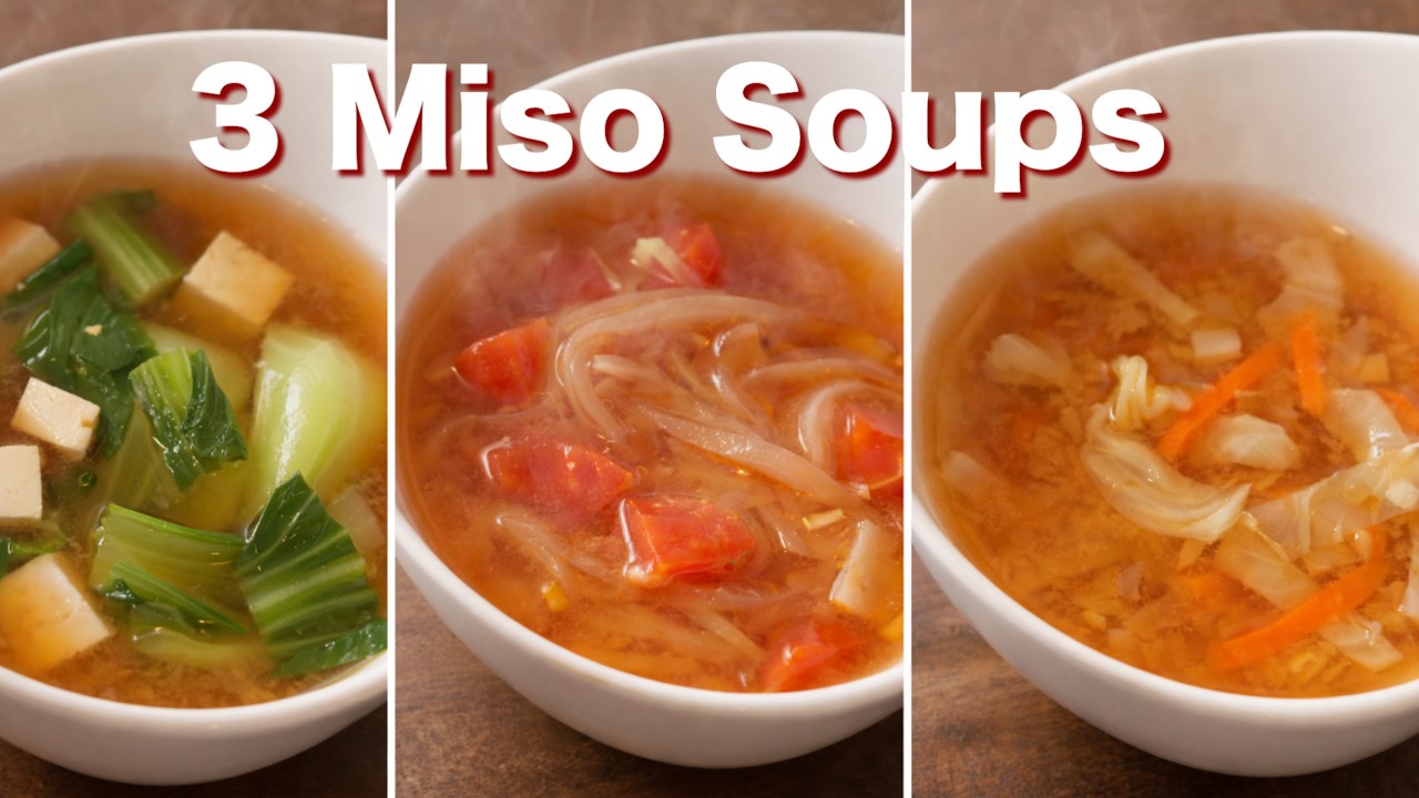 3 Easy Miso Soup Recipes Anyone Can Make