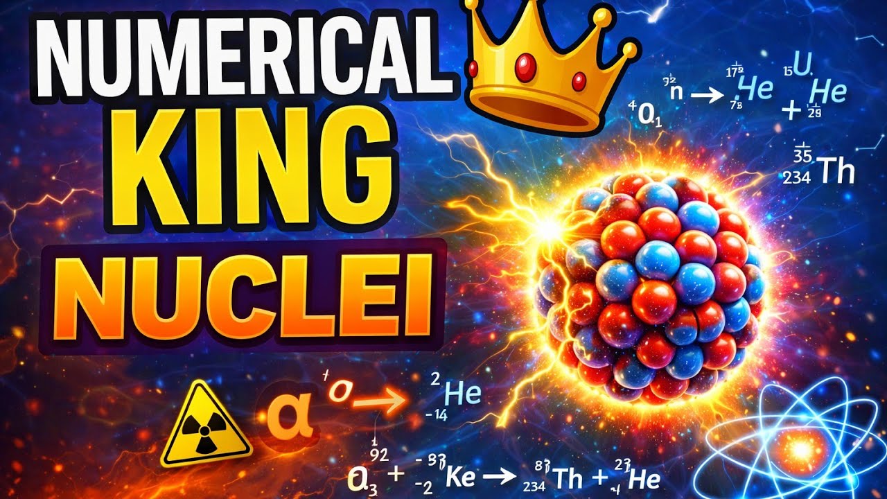 numerical on nuclei and concepts class 8