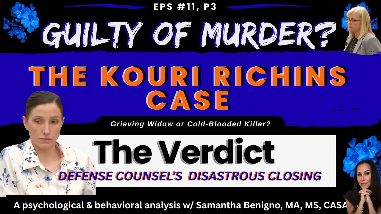 The Kouri Richins Murder Case: Defense Counsel's DISASTROUS CLOSING ARGUMENT P1