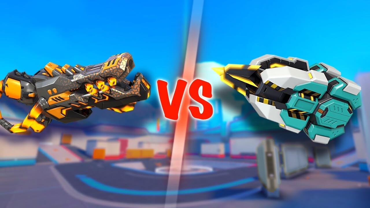 Hellfire VS Revoker - Mech Arena Comparison