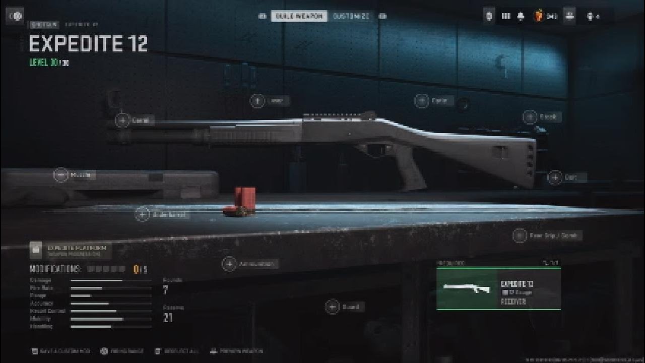 Call of Duty - MW2 - All Shotgun Attachments ~ EXPEDITE 12