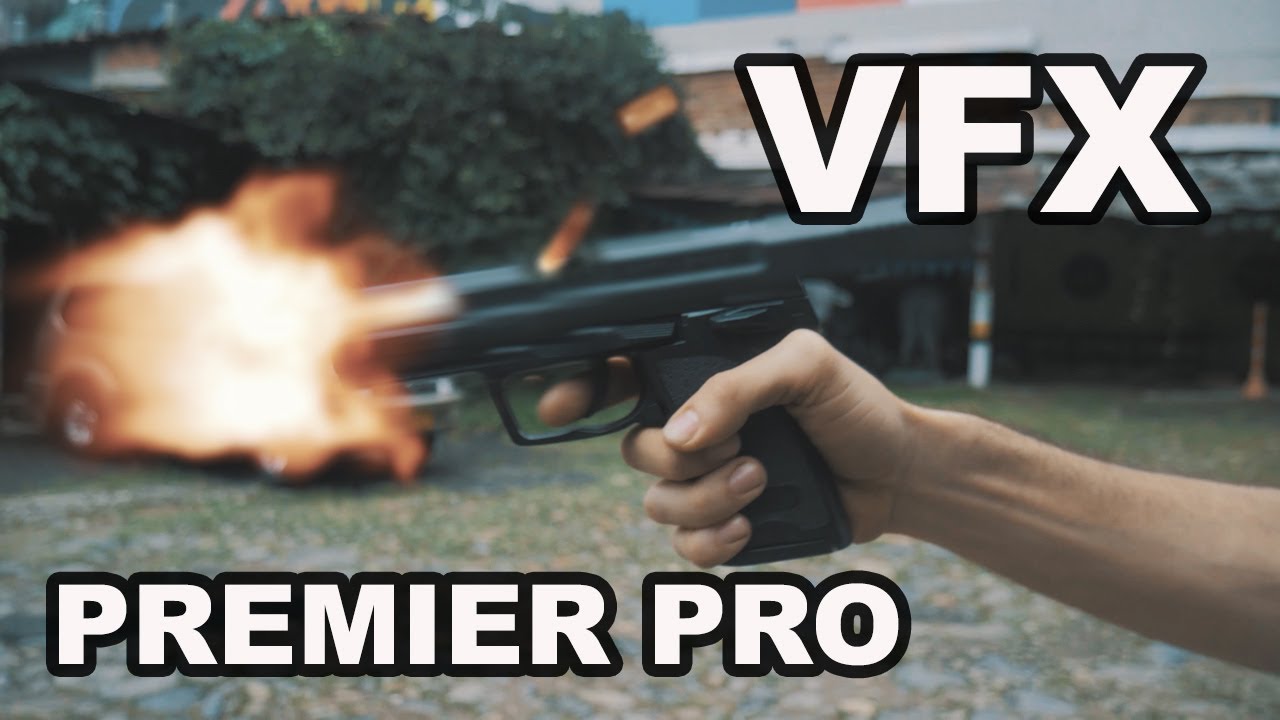 Простое руководство VFX Gun Shooting в PREMIERE PRO без After Effects.