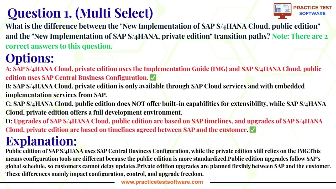 SAP Activate Project Manager Exam | Real Questions & Tips