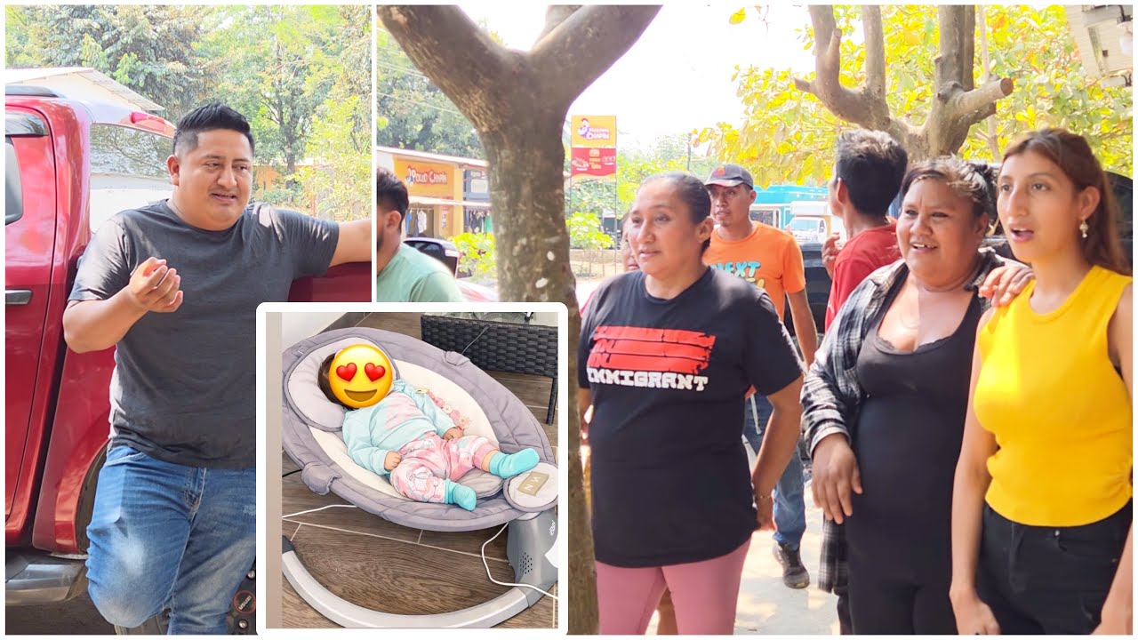 WILDER feliz celebra el nacimiento de su HIJA ASTRID con todo el grupo y la enseña😱