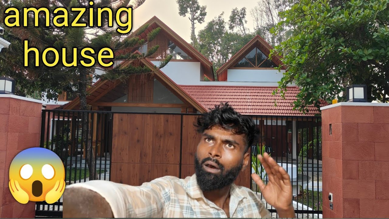 Kya alishan ghar hai 🏠 What a beautiful house 🏡 in the kerala 📍