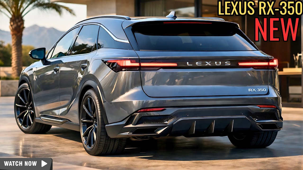 Первый взгляд на Lexus RX 350 2027 года — дизайн, технологии и двигатель роскошного внедорожника!