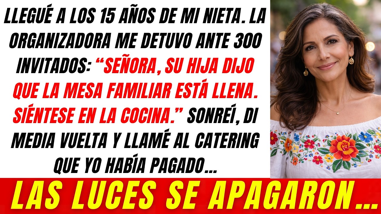 Mi Hija Me Mandó a la Cocina en la Fiesta de mi Nieta: 