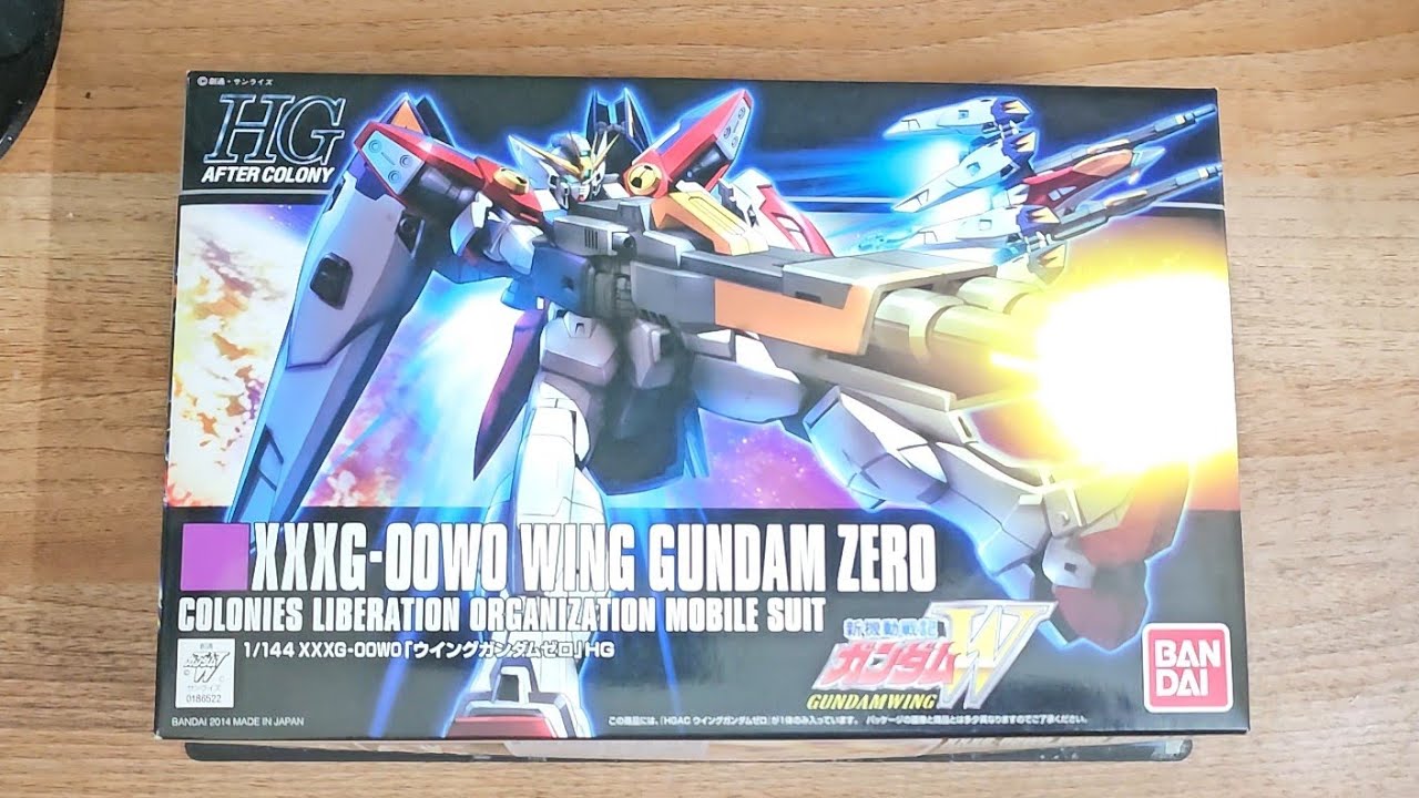 [ Gunpla ] Đập hộp và check : HG - Wing Gundam Zero/ Đơn giản vì phim nó hay !!! [ Gundam AC ] Zero