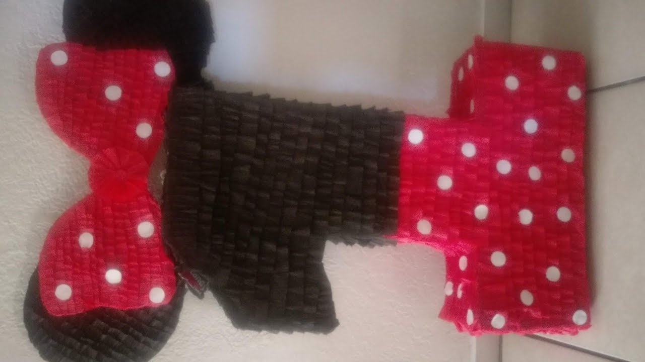 #piñata como hacer una piñata de numero uno
