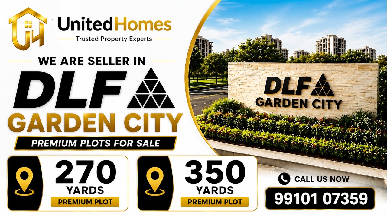 DLF Garden City Sector 92 | 270 & 350 Sq. Yd. Plots Available | Site Visit