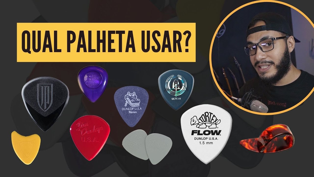 As melhores palhetas pra tocar METAL!