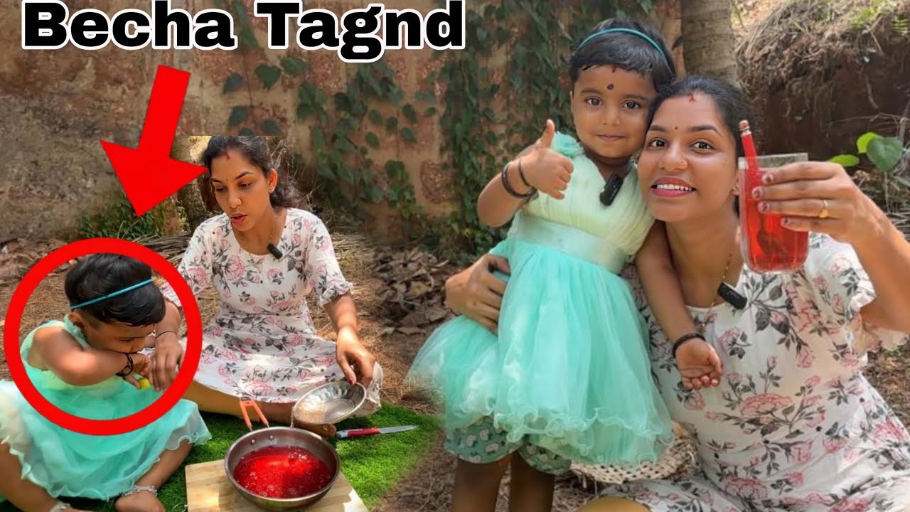 Outdoord Juice Malpunaga Saanvig Becha Tagnd🥲 #trending