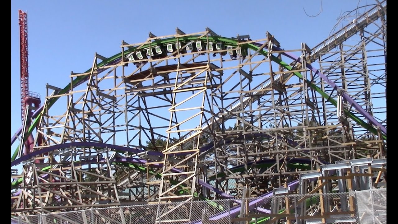 The Joker Off-Ride Six Flags Discovery Kingdom HD 60fps
