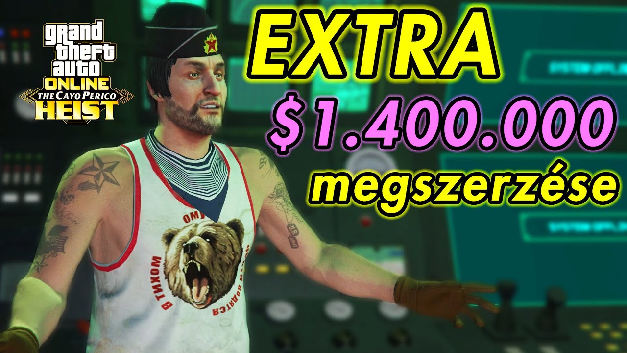 Így szerezz EXTRA $1.400.000-t a Cayo Perico Heist-tal! | Award Összefoglaló