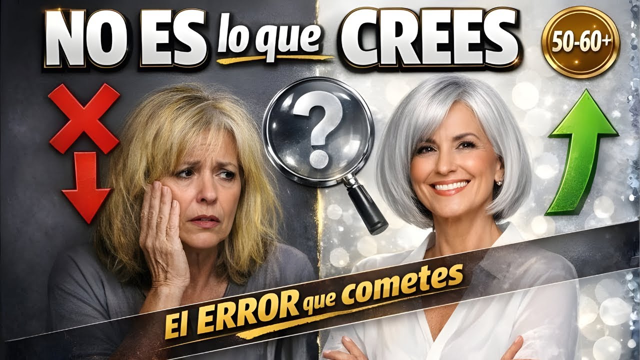 ¿Realmente las canas te envejecen? Lo que nadie te dice