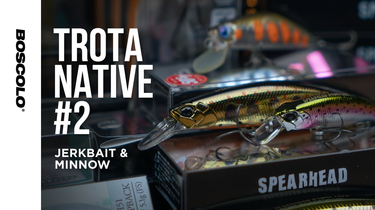 TROTA NATIVE #2 - JERKBAIT E MINNOW