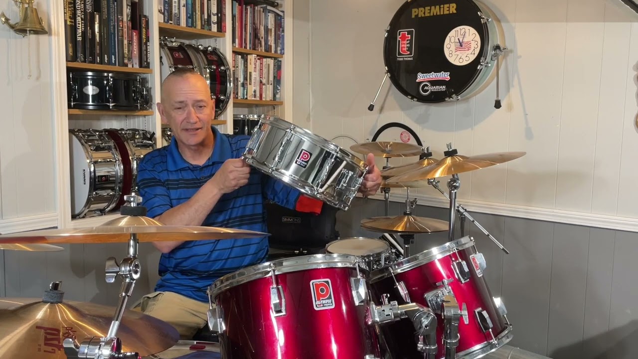 My Premier snare drum collection