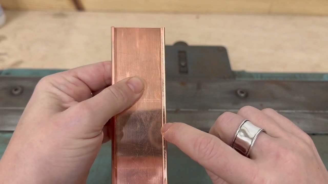 How to Fold a Copper Handle
