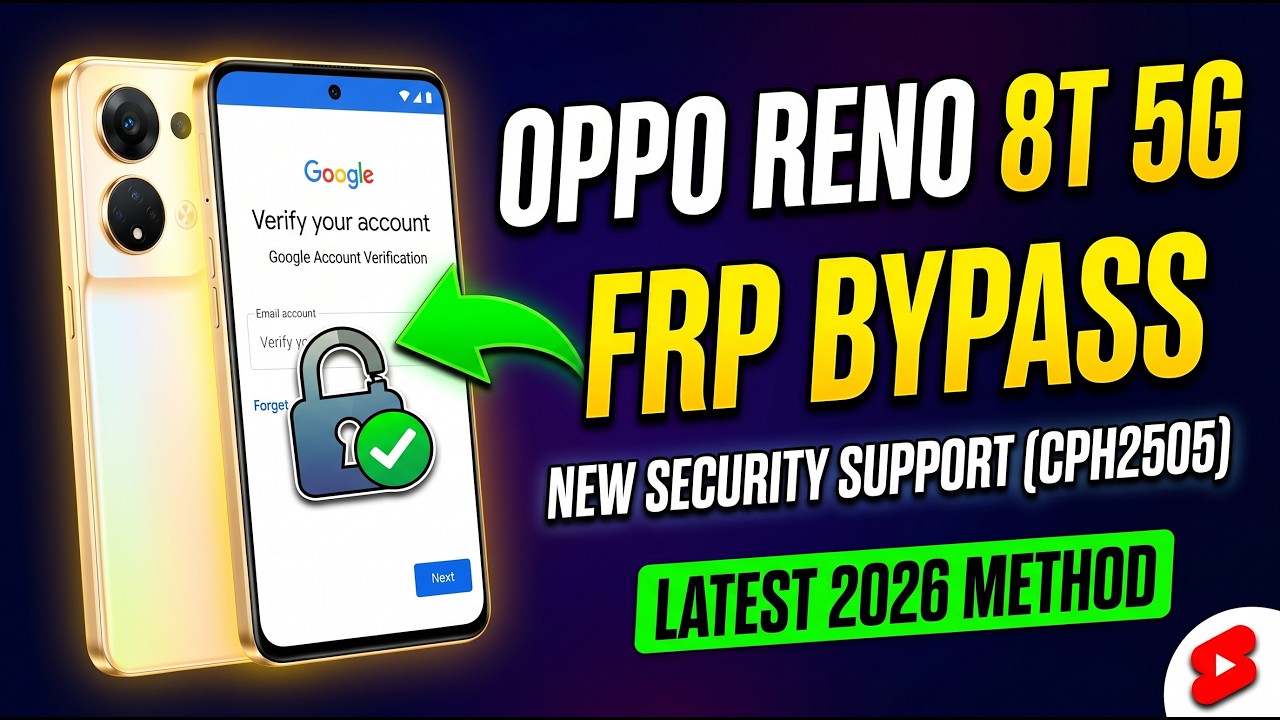 OPPO Reno 8T 5G FRP Remove | TSM Pro Edition | 100% Working | Latest Method 2025