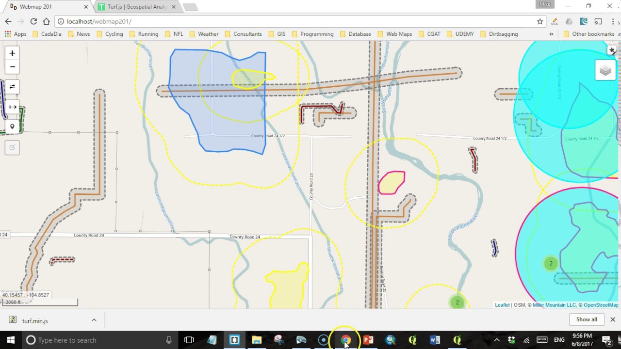 Spatial Analysis in Leaflet using Turf.js (Part 2 - Point in Polygon)