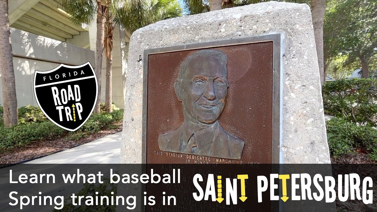 Learn about the history of baseball spring training in St. Petersburg Florida!