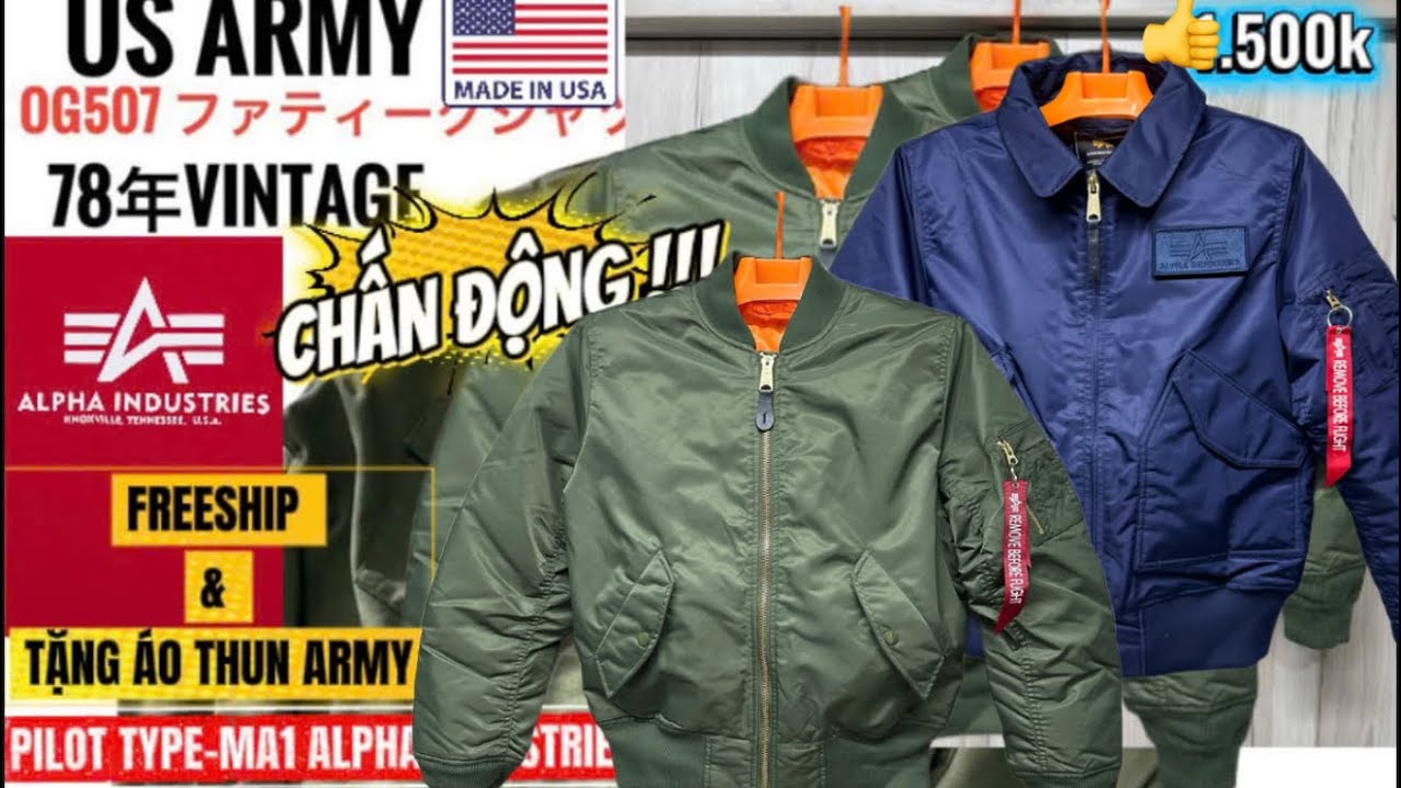 Tin Được Không Áo Tàu Hạm Alpha Chuẩn Mỹ Giá Lại Quá Rẻ | 01-02-2026|Zalo:0767608997 