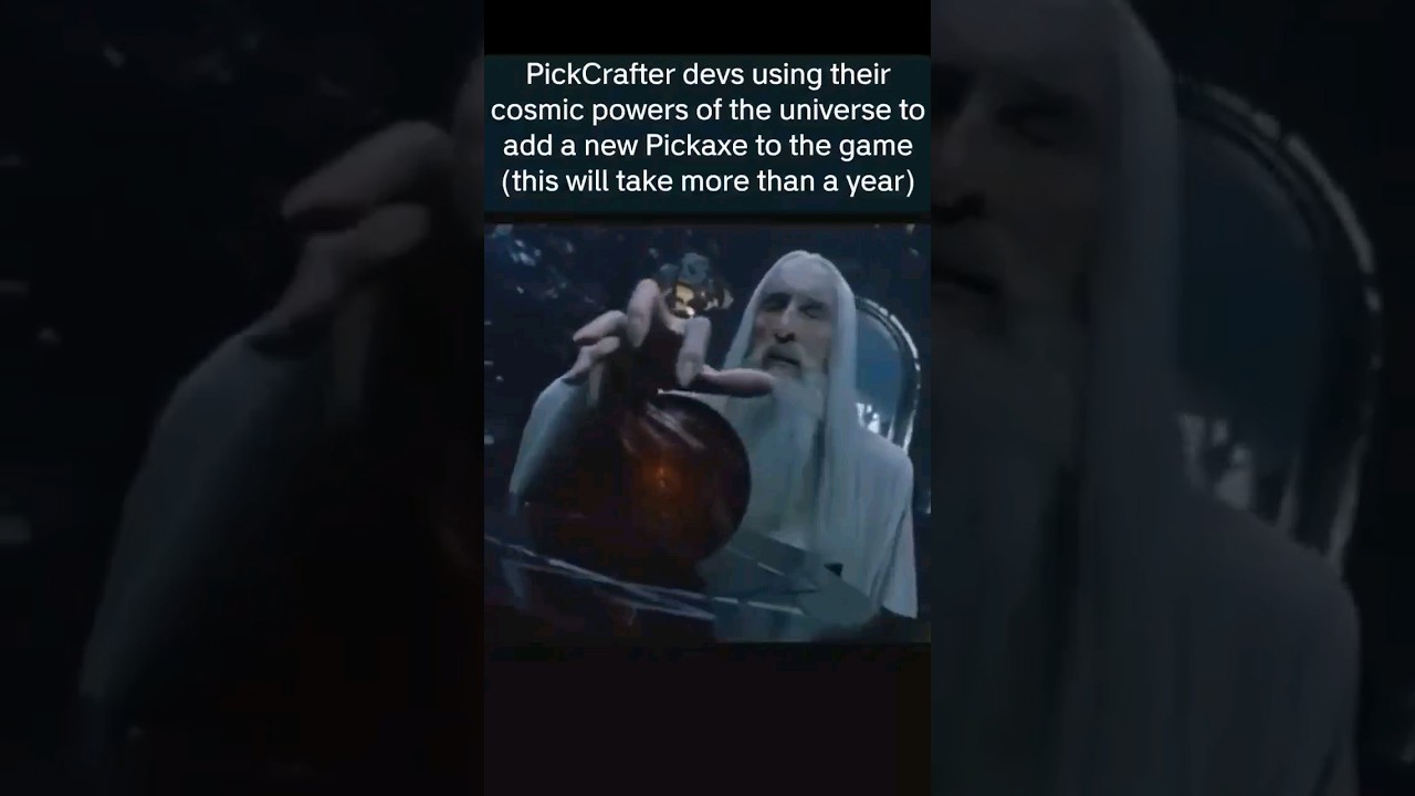 Which Pickaxe would you like to see? #pickcrafter #minecraft #minecraftmemes #pickaxe