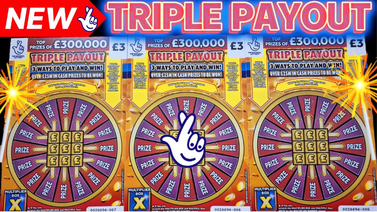 NEW SCRATCH CARD TRIPLE PAYOUT £18 WORTH TODAY #scratch #scratchcards
