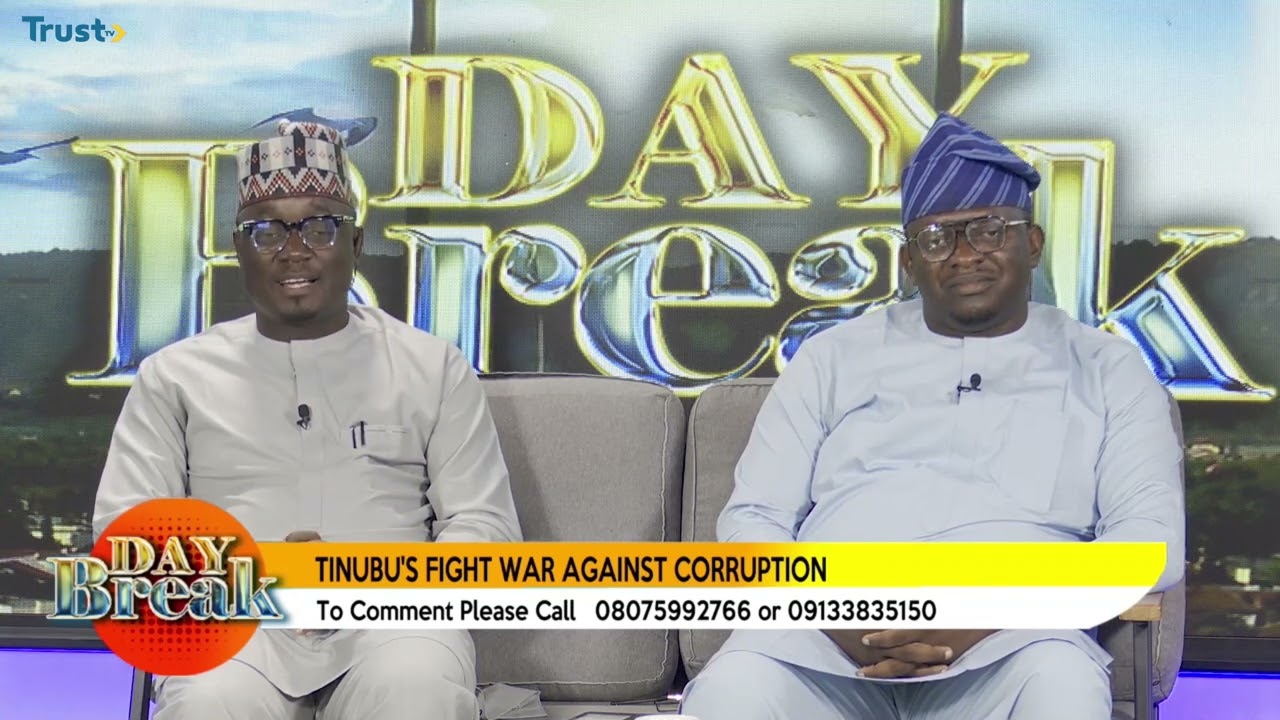 Daybreak: Tinubu’s Fight Against Corruption