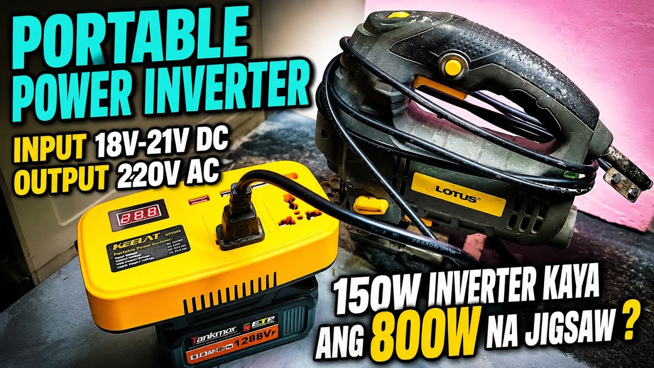 150W PORTABLE POWER INVERTER KEELAT FOR EMERGENCY POWER INTERRUPTION AND CALAMITY 