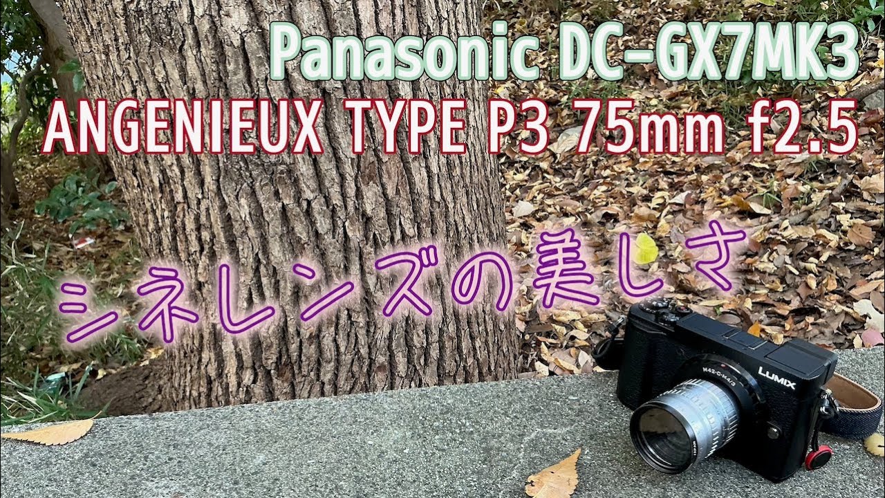 マイクロフォーサーズ機で撮るシネレンズの世界