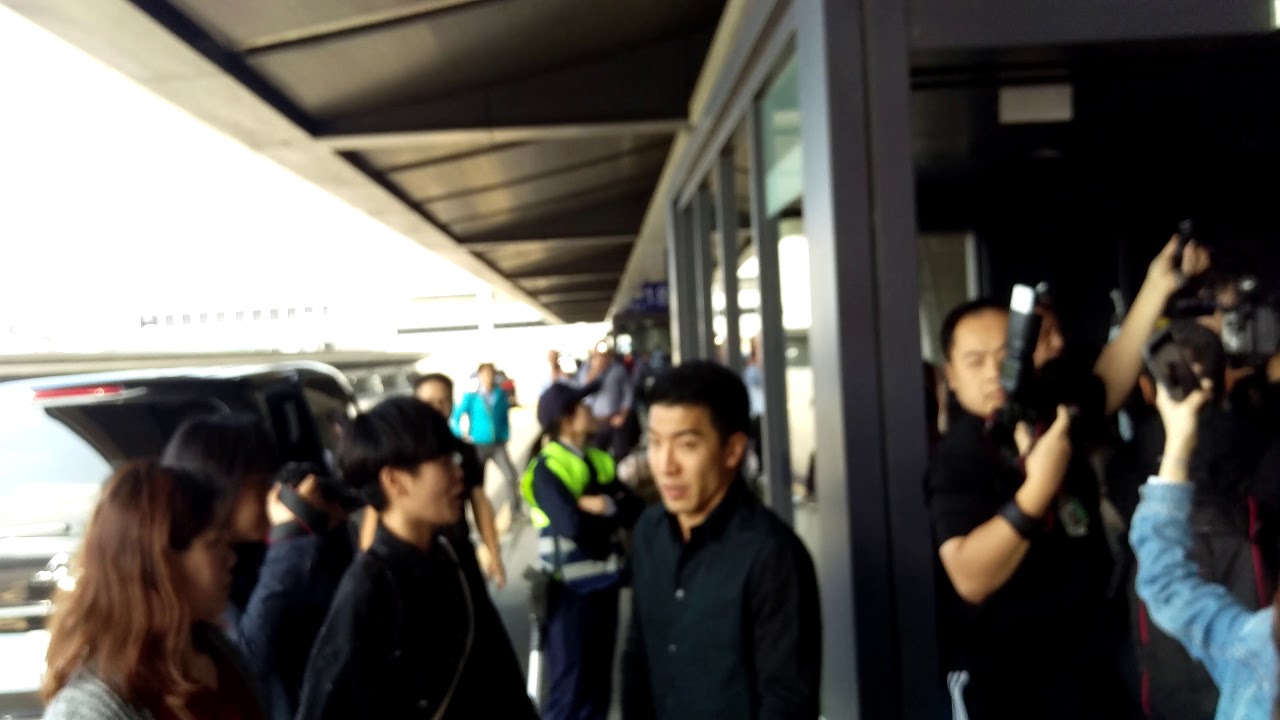180123 Jessica in Taiwan Taoyuan International Airport