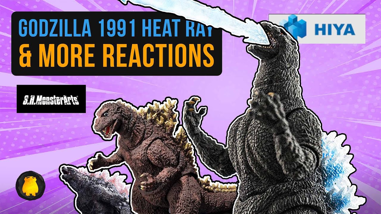 Godzilla 1991 heat ray REACTION | why does hiya announce repaints before original is out?