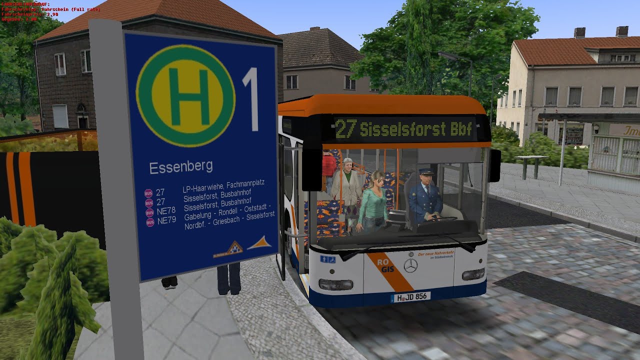 Omsi 2 - Städtedreieck 3 - Linie E27 - Mercedes Benz Irvine Citaro