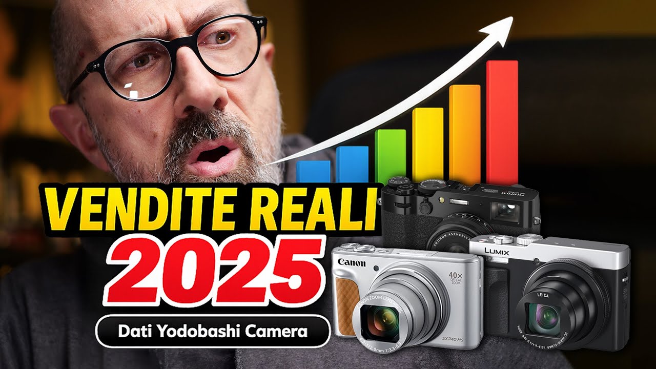 Le fotocamere più vendute del 2025 NON sono quelle che pensi!
