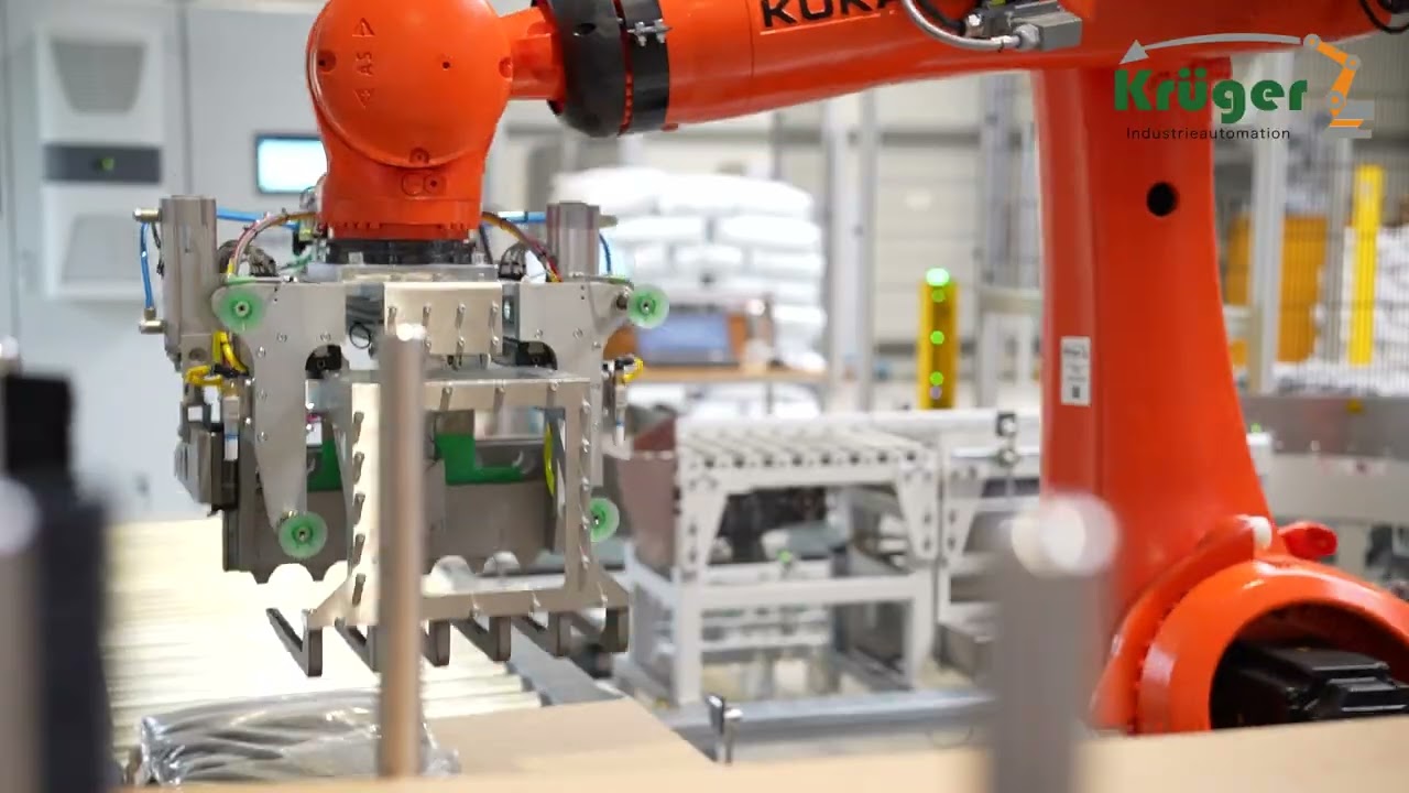 Automatisierung mit Industrierobotern Kuka, ABB, Fanuc | Krüger Industrieautomation