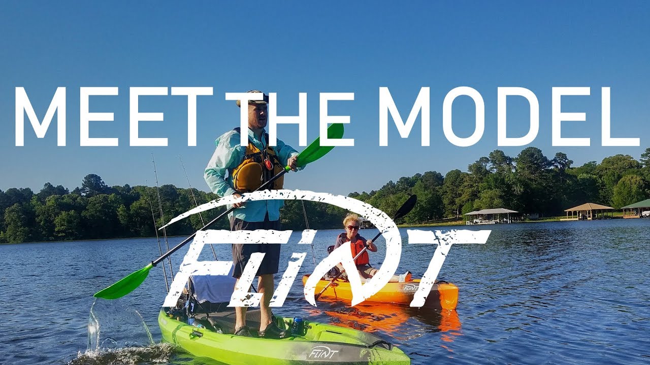 Meet the Model  -  The Flint - Fishing Kayak