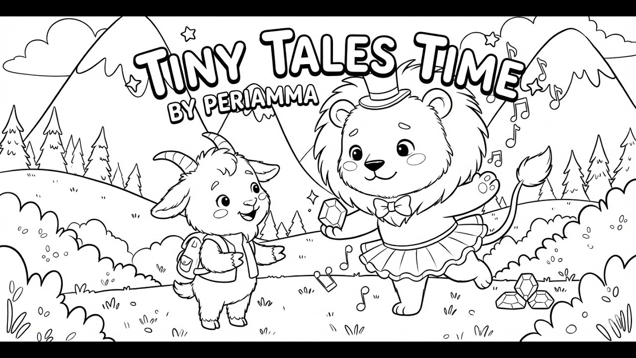 Jungle Fancy Dress | Interactive moral stories for children under 7yrs (in Tamil)