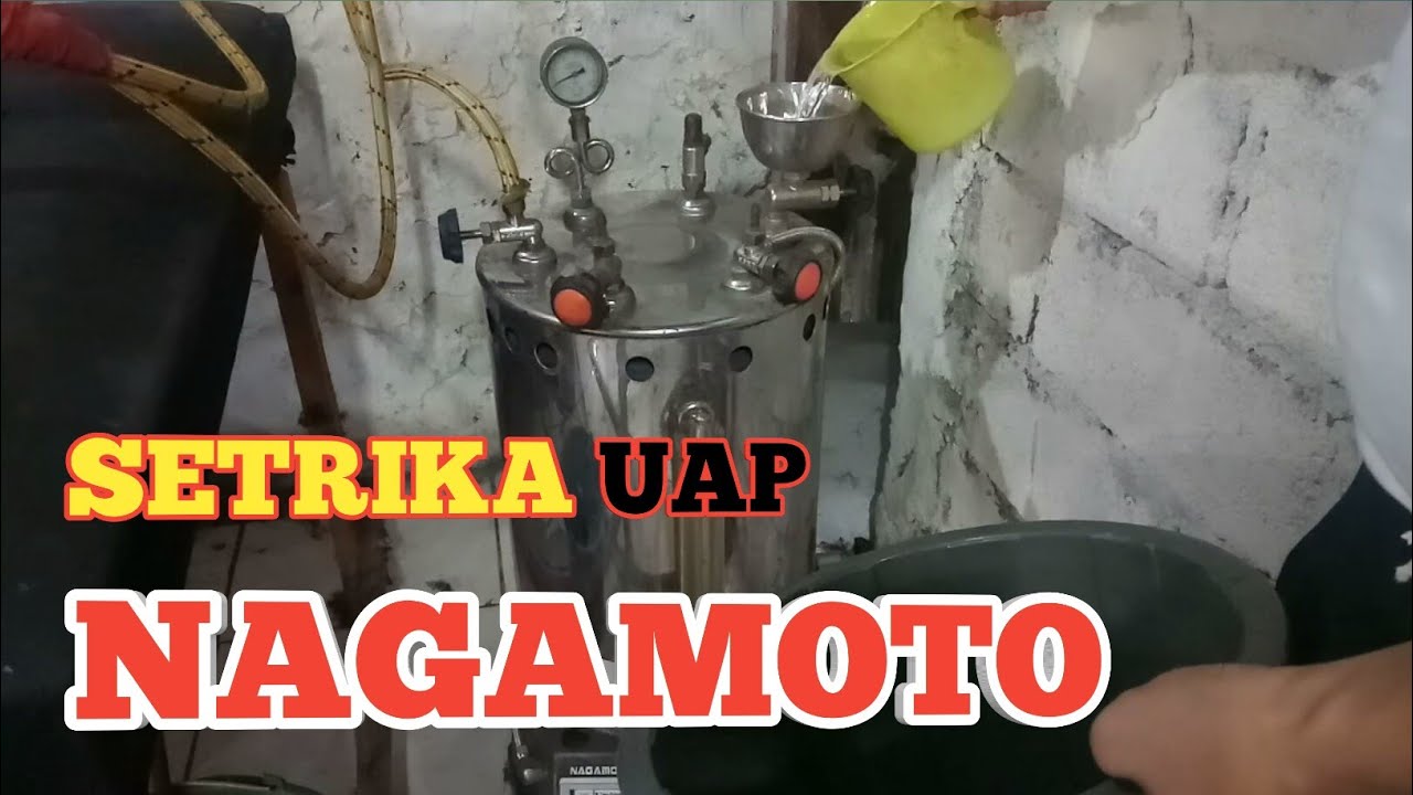 Cara Menggunakan Setrika Uap Nagamoto