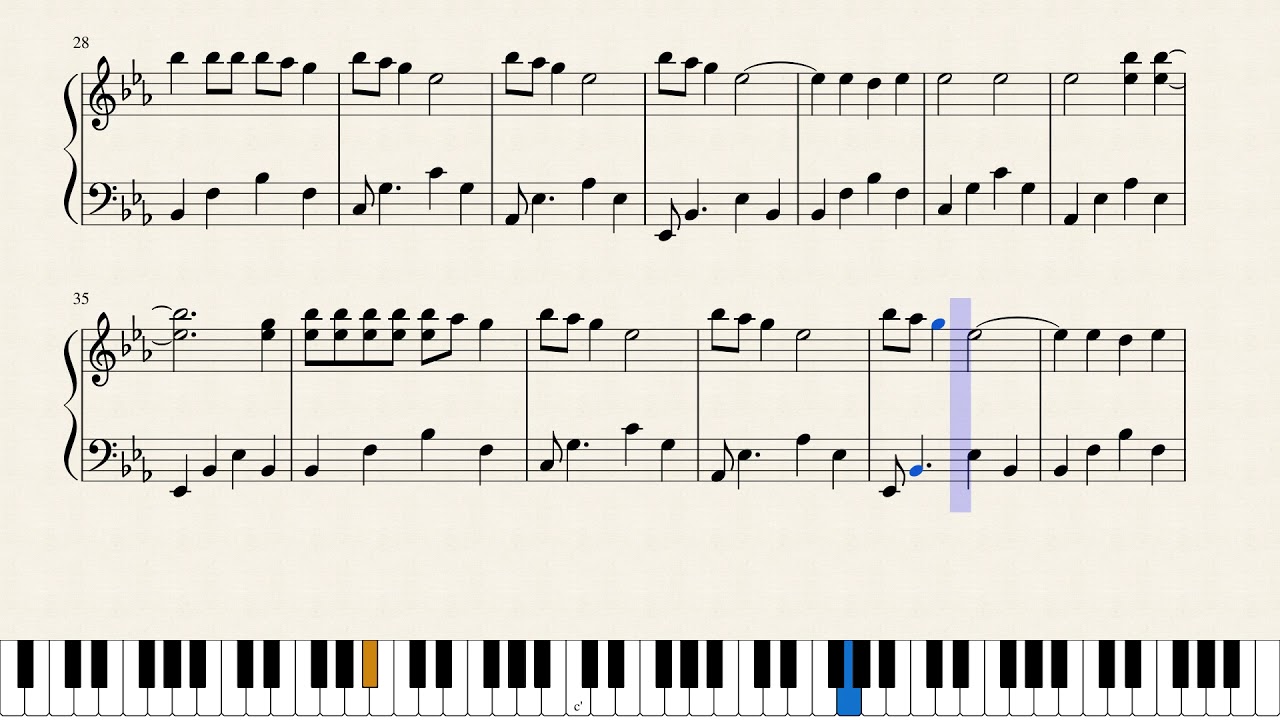 Wilt (Piano Version) - VOEZ | Piano Sheet Music