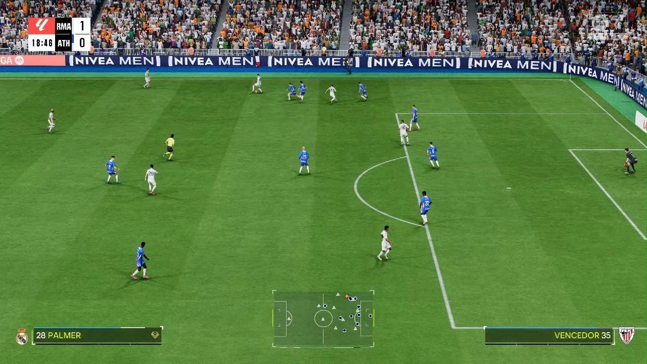 Real Madrid x Atlético Bibao - carreira de manager - EA SPORTS FC 25