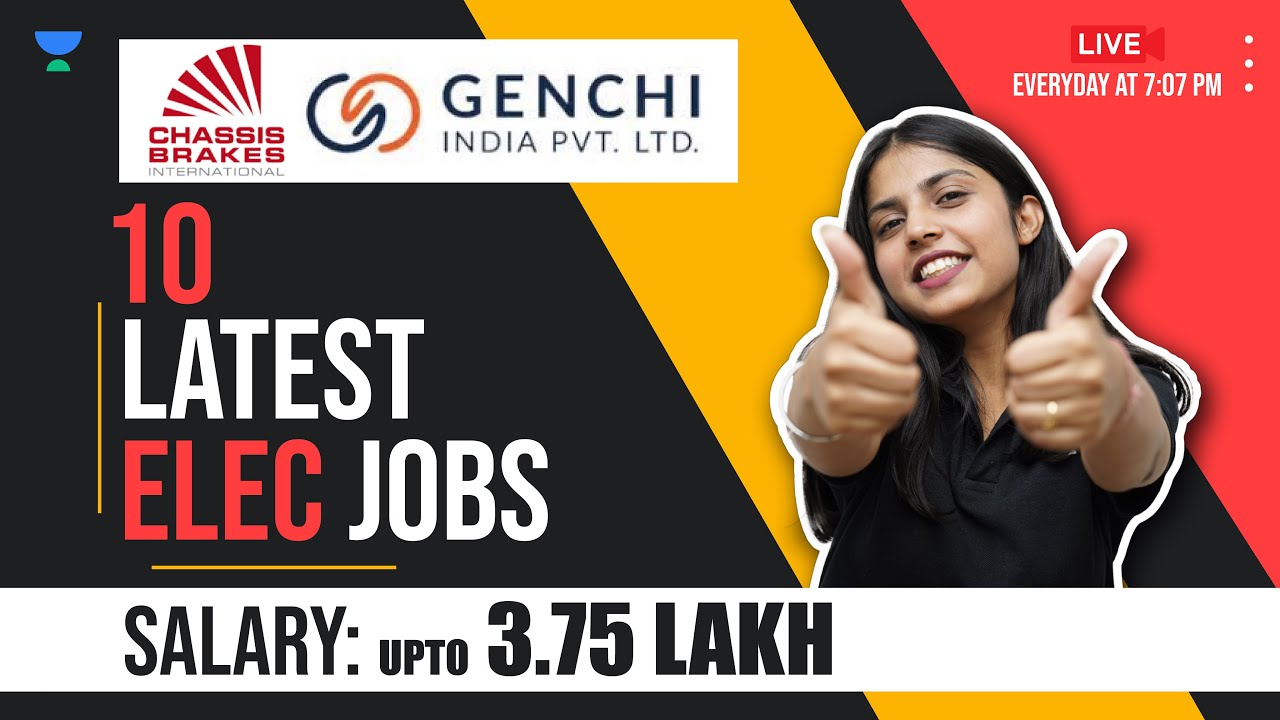 Electrical Engineer 2022 Vacancy | Salary ₹3.75 Lakhs | Freshers| Permanent Job | Job Alerts |JJ Anu