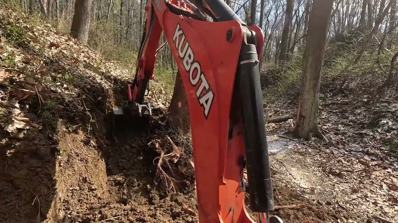 A Day in the Woods with Kubota M62