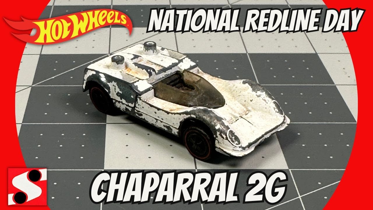 Hot Wheels Chaparral 2G Redline Restoration - National Redline Day #redlineday #fourhorsemendiecast