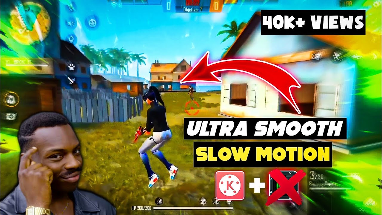 Free Fire Slow Motion Video Editing | FF Slow Motion Headshot Editing | Ff slow motion video editing