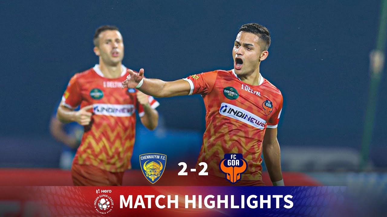 Highlights - Chennaiyin FC 2-2 FC Goa - Match 92 | Hero ISL 2020-21
