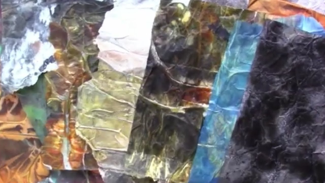 FEATURED ARTIST~FROYLE ART~Plus~Painted Tissue Paper Flip Thru~Soul of an Artist~Excavation~Dig #17