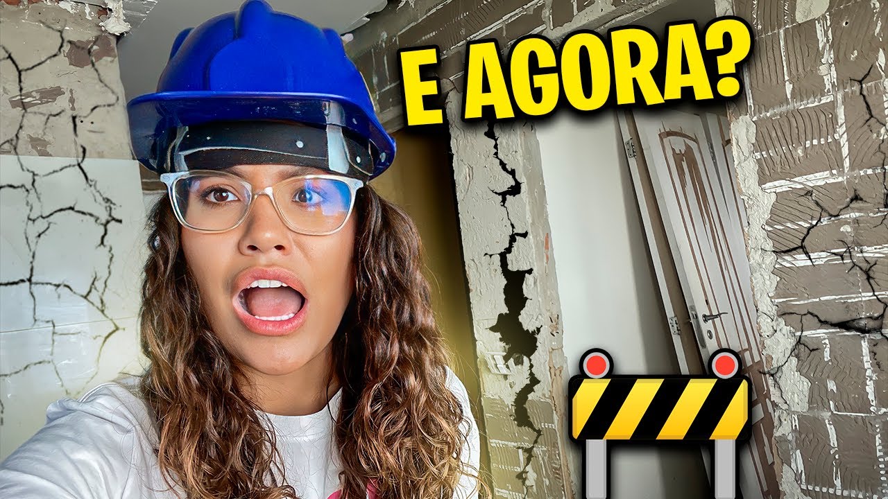 TIVEMOS QUE REFORMAR MAIS UM CÔMODO DA MANSÃO!  - RAFAELLA BALTAR